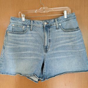 Madewell Curvy Perfect Vintage Mid-Length Jean Short, Size 32